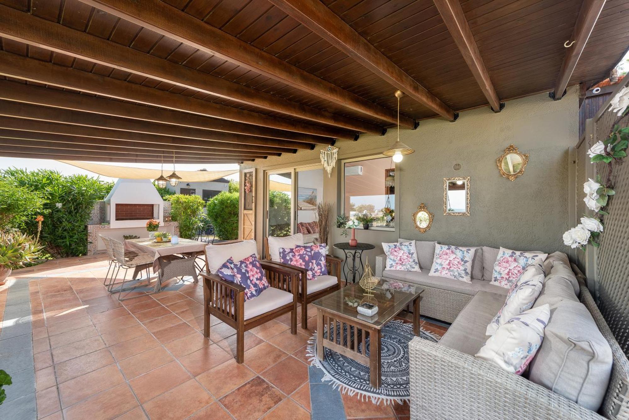 Aelia Sea View Bungalow Jenádi Kültér fotó